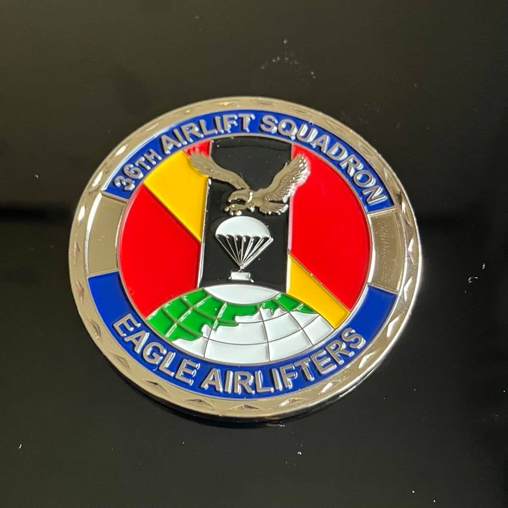 Amazon.co.jp: 米空軍 横田基地 第36空輸中隊 イーグルエア